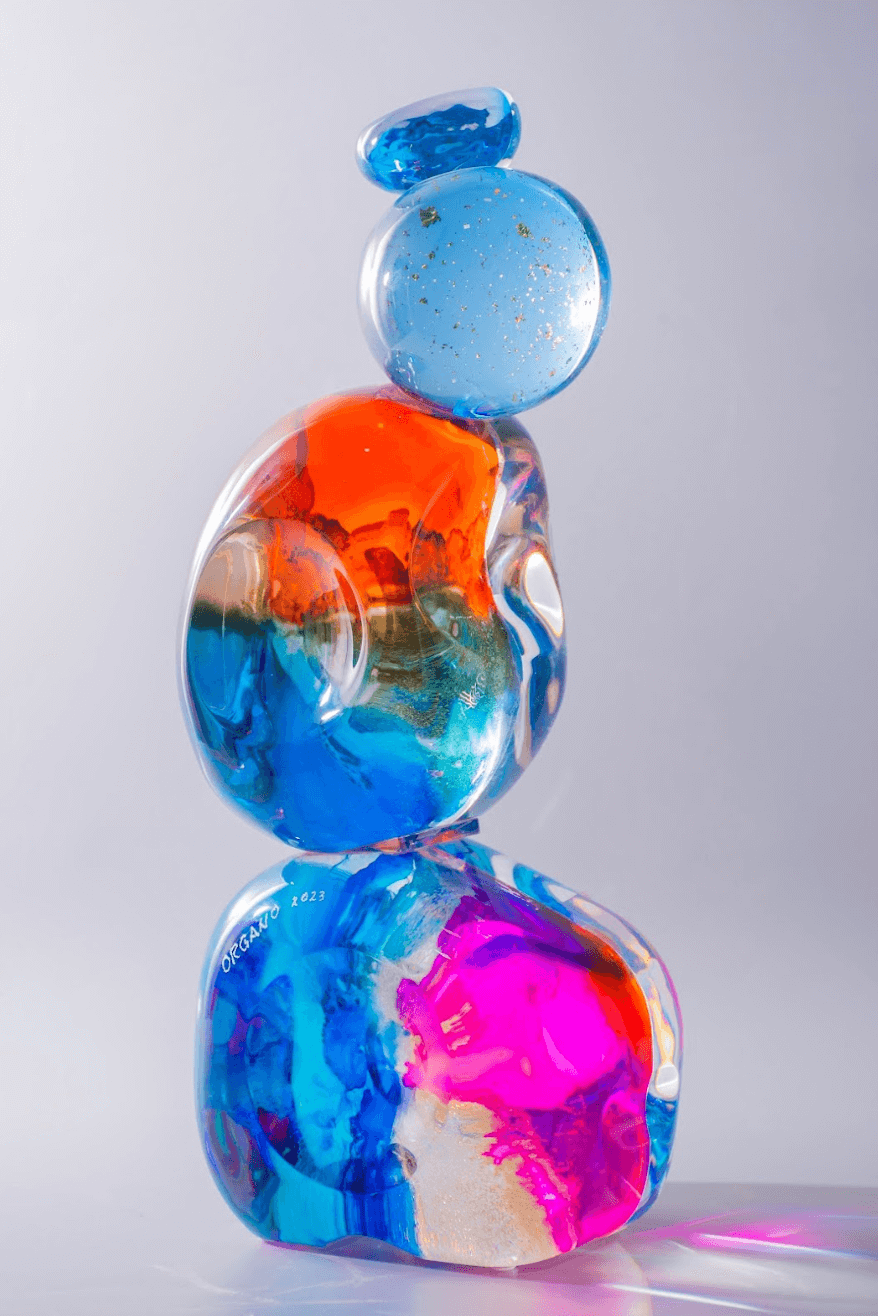 Belle Femme Glass sculpture Galerie Joaquin