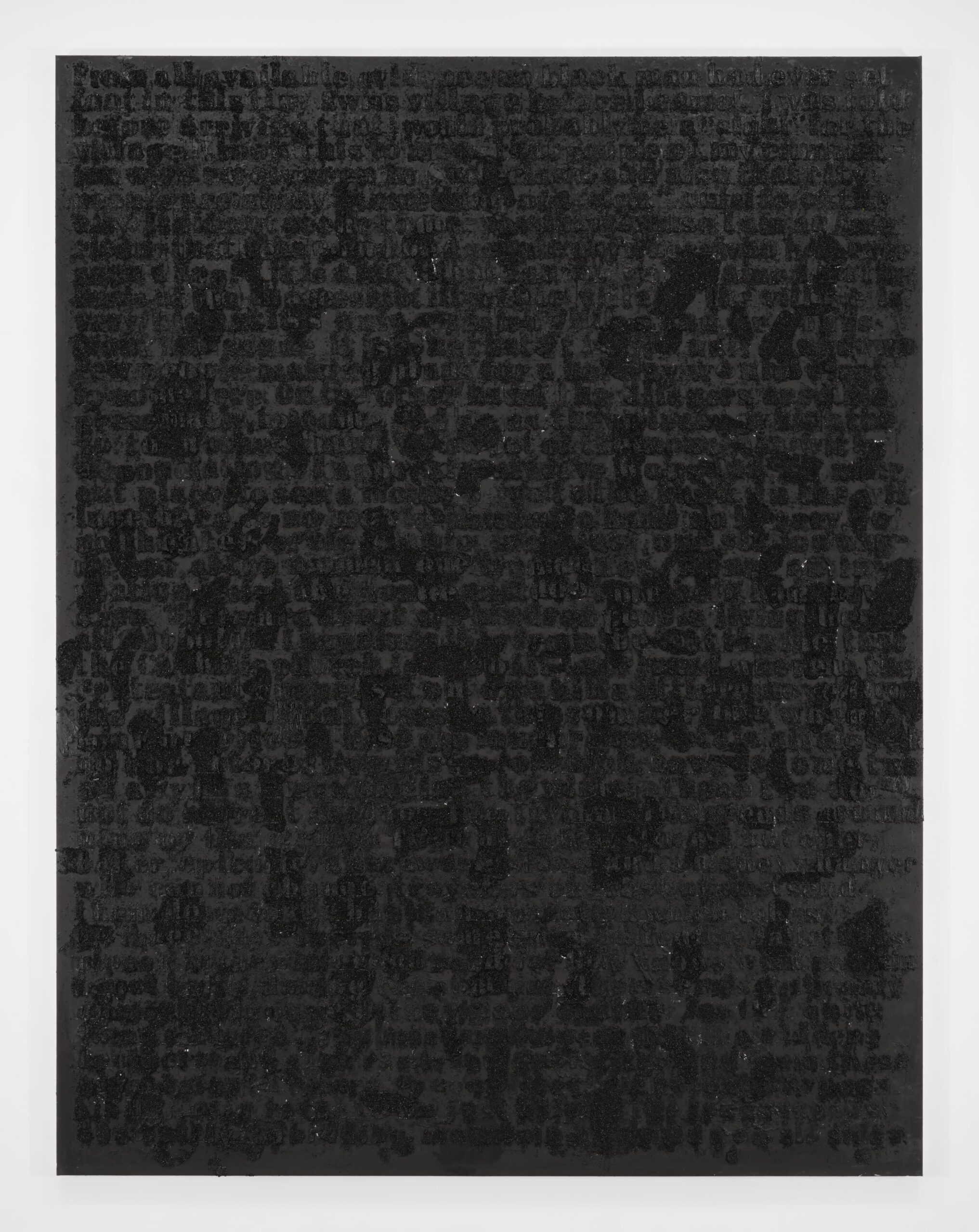 “Stranger #95” (2023) by Glen Ligon 