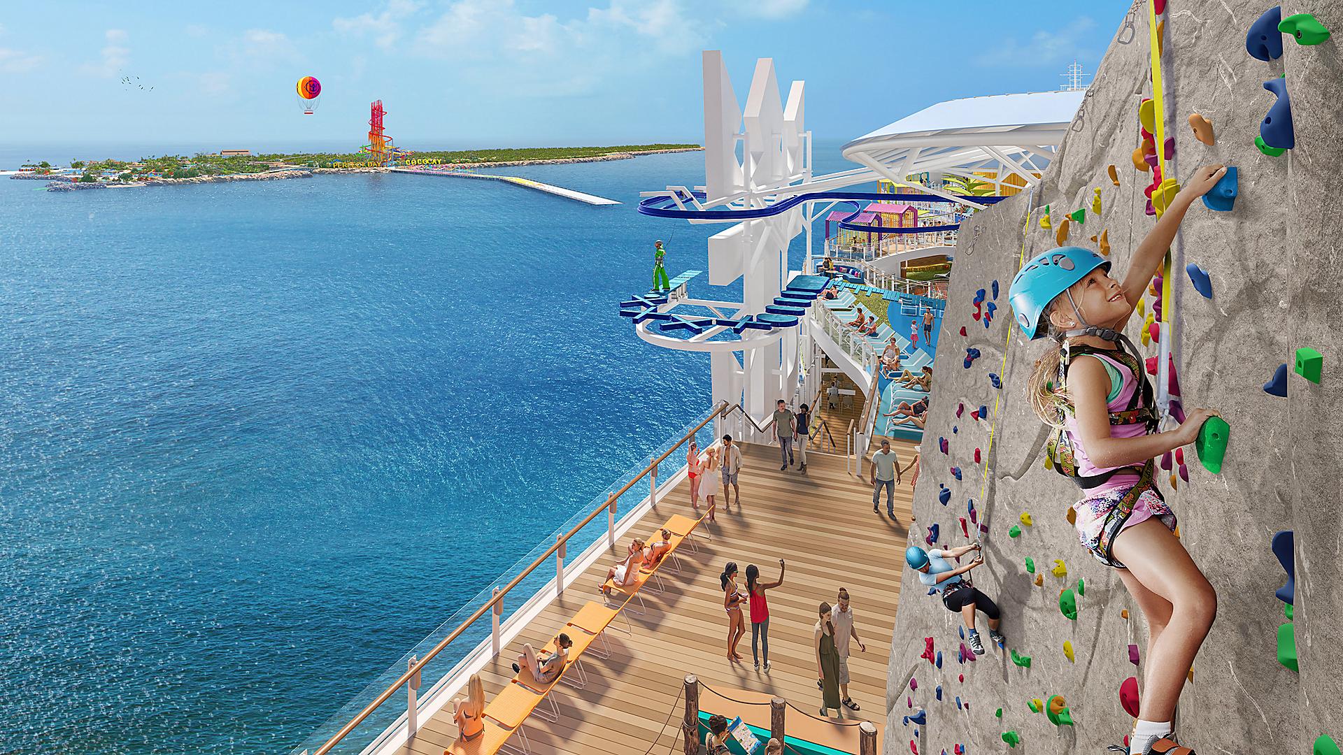 Royal Caribbean's latest and biggest cruise ship, "Icon of the Seas"