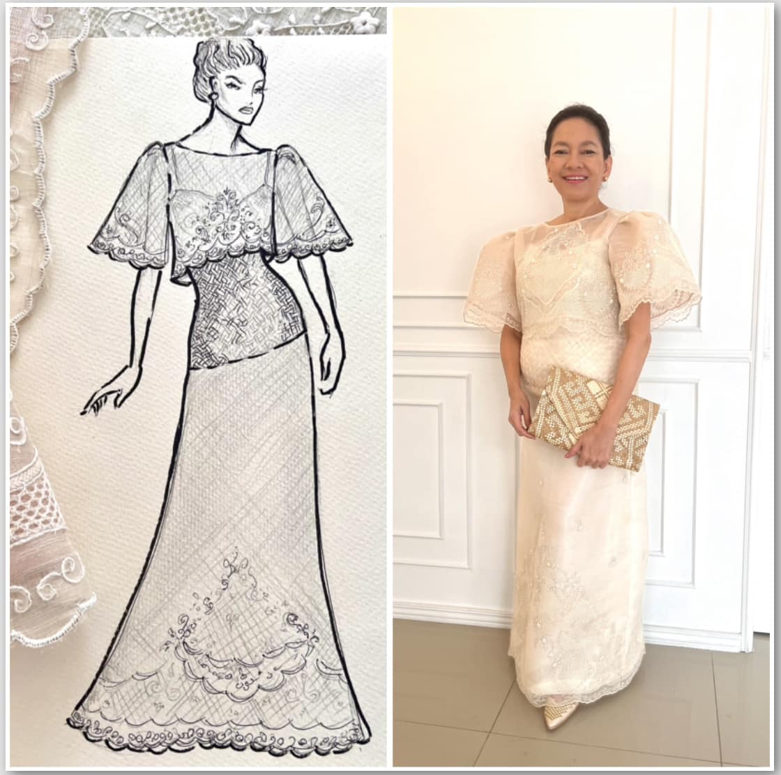 Joel Acebuche's design for Senator Risa Hontiveros