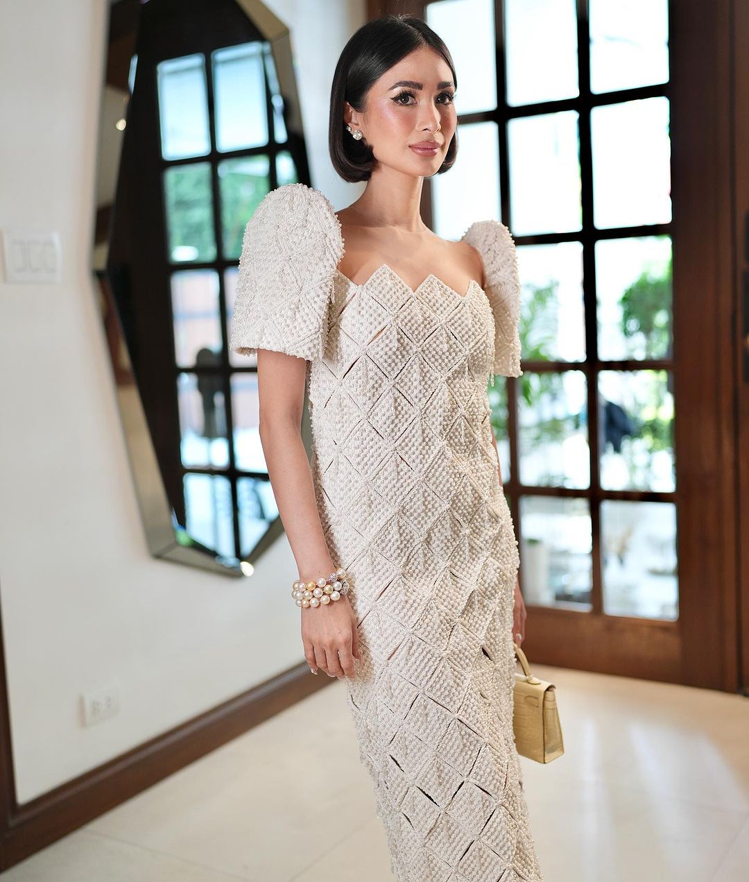 Michael Leyva's gown for Heart Evangelista