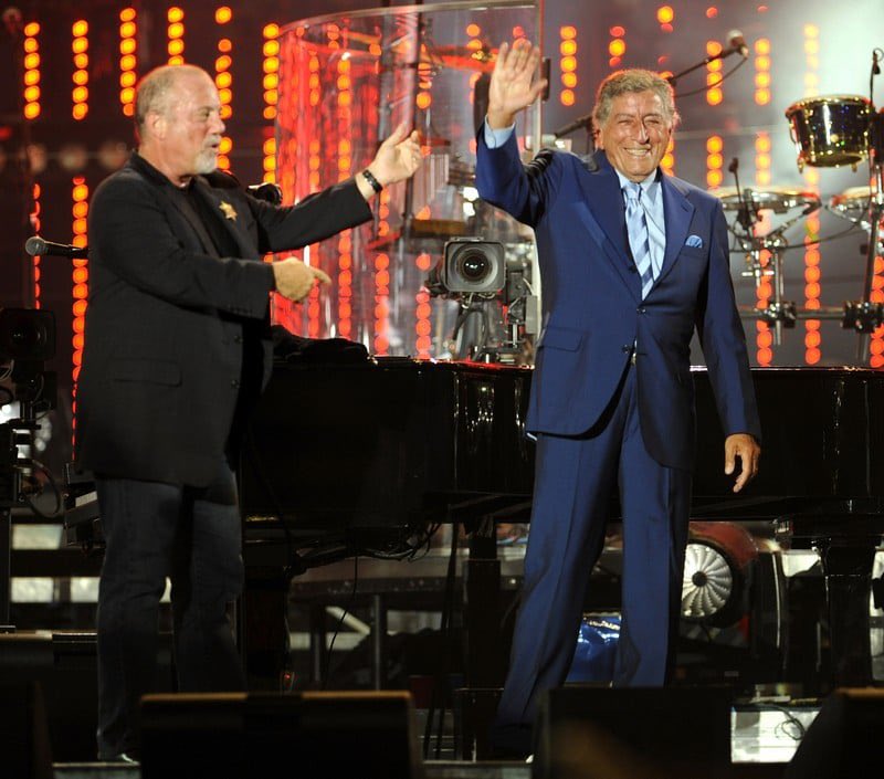 Billy Joel and Tony Bennett in a memorable 2008 performance
