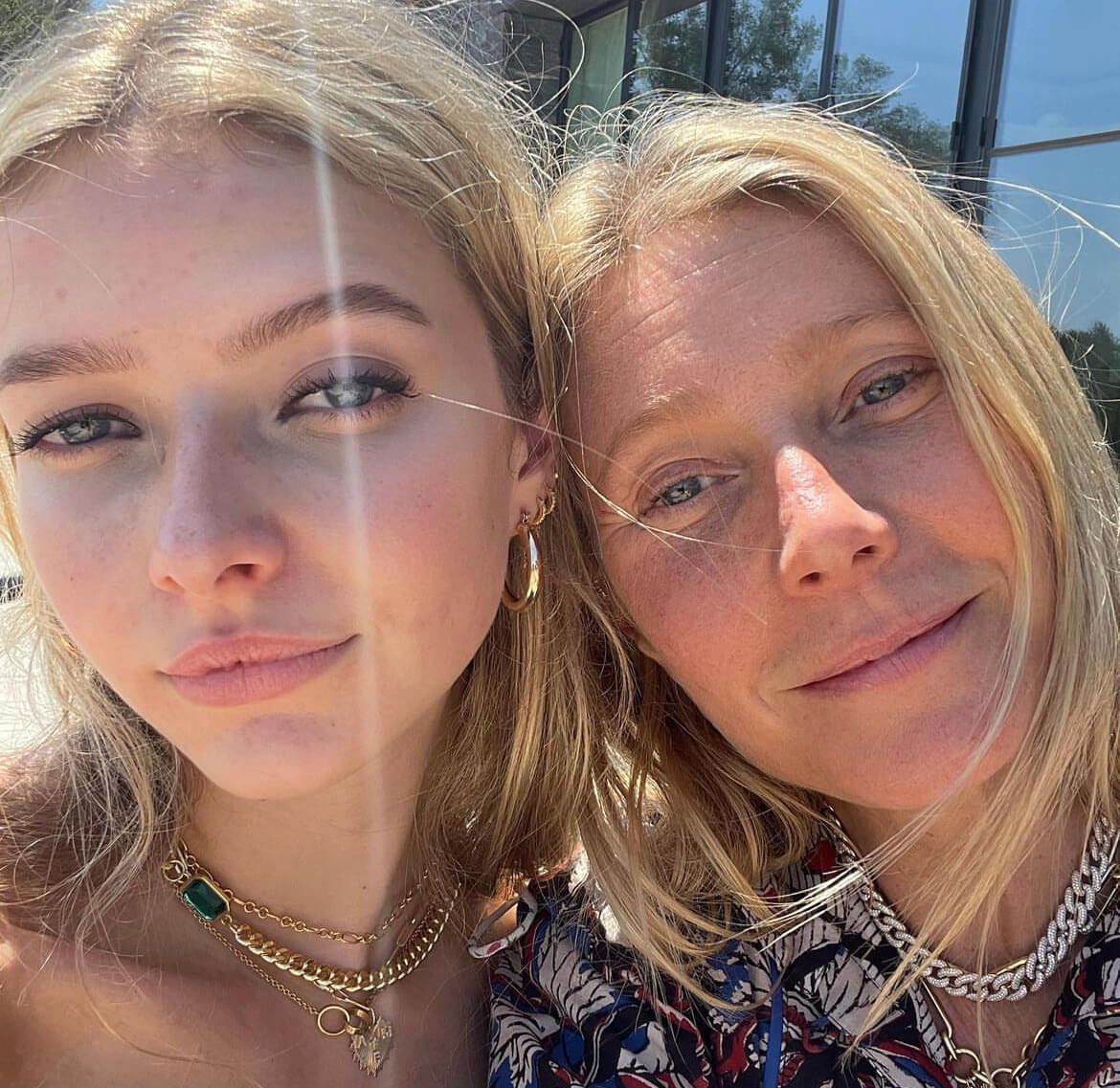 Apple Martin and Gwyneth Paltrow