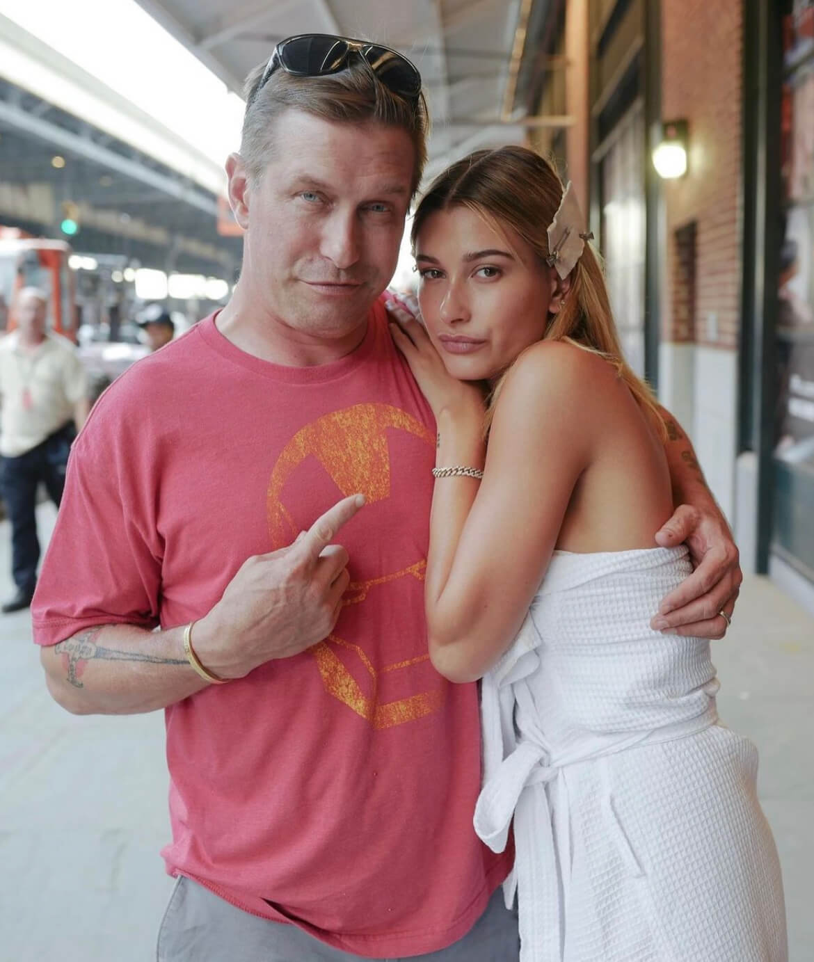 Stephen Baldwin and Hailey Bieber