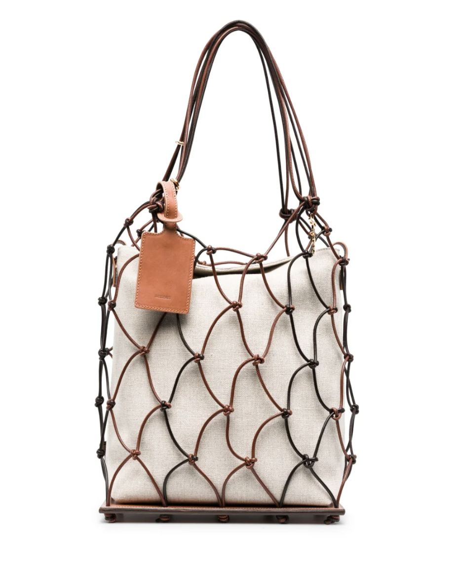 Jacquemus fishnet tote bag