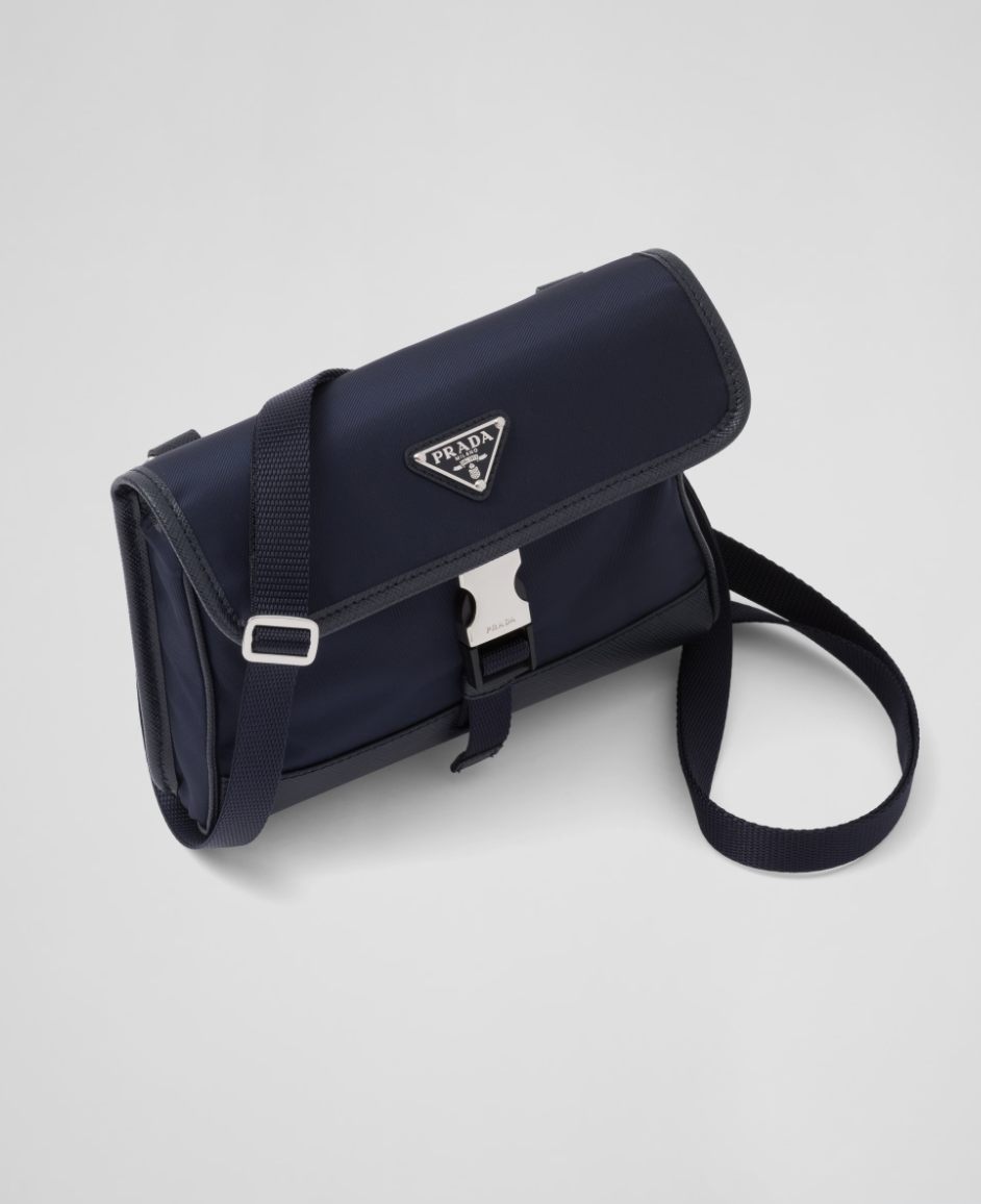 Prada Re-Nylon and Saffiano leather smartphone case