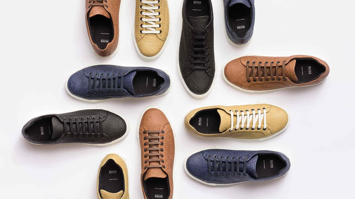 HUGO BOSS' Piñatex® sneakers