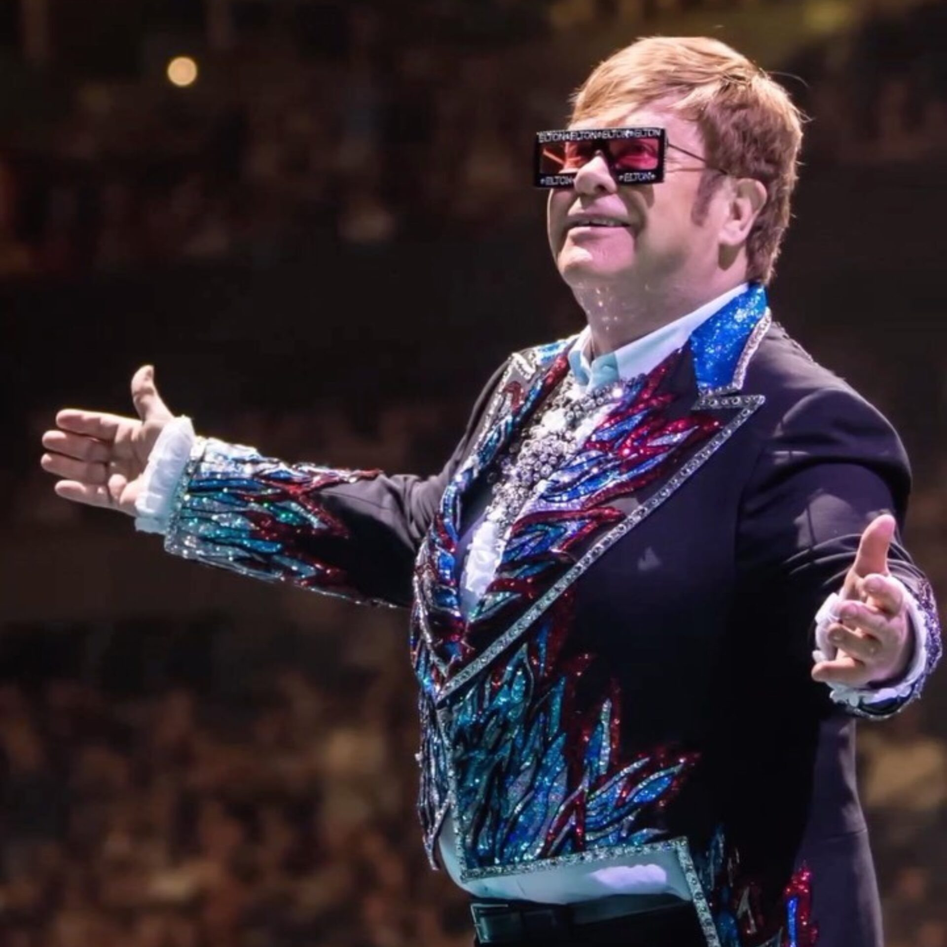 Elton John's Farewell Yellow Brick Road tour.