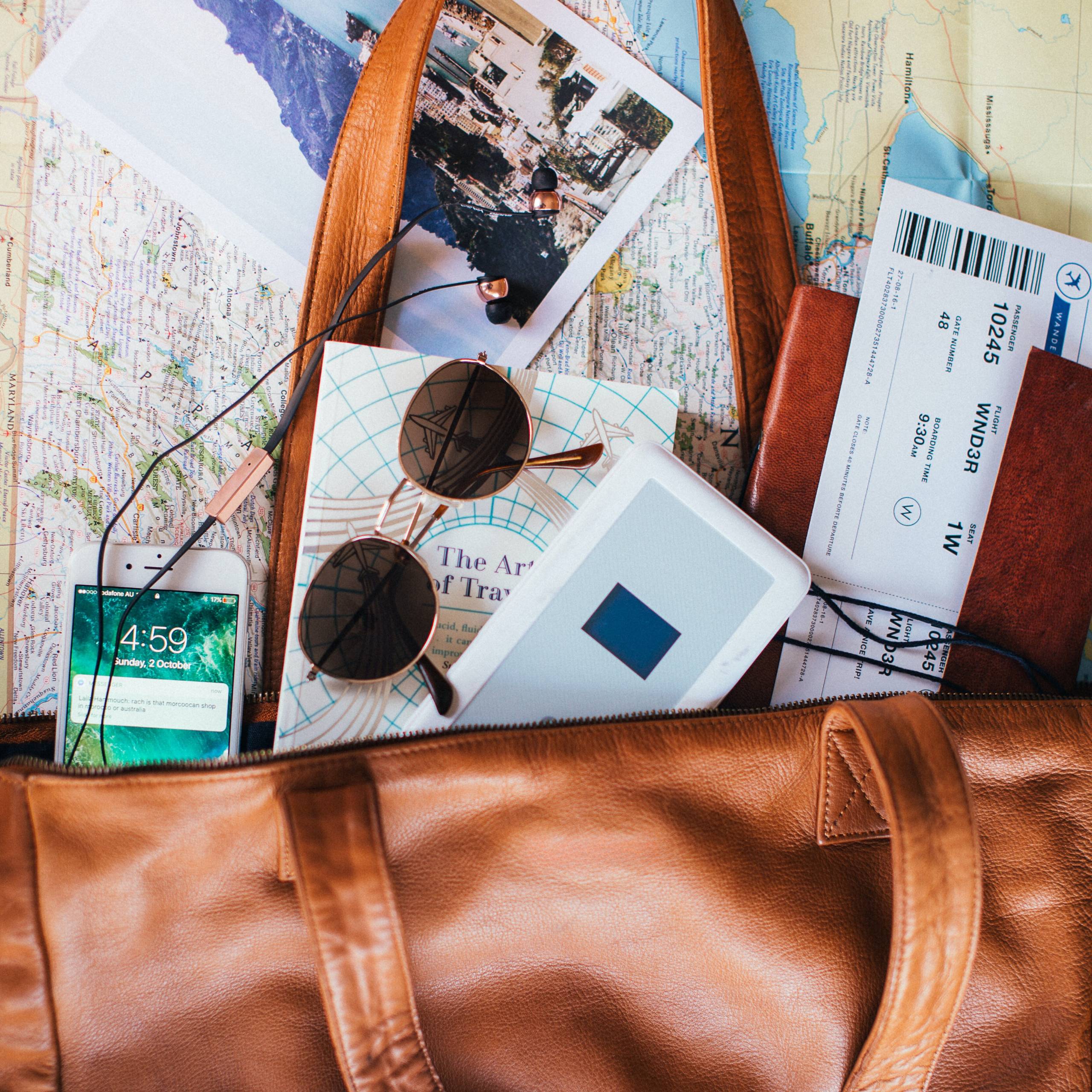 Tote bags for traveling