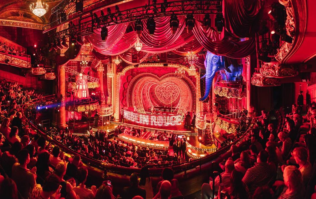 The stage is set for Moulin Rouge! The Musical.