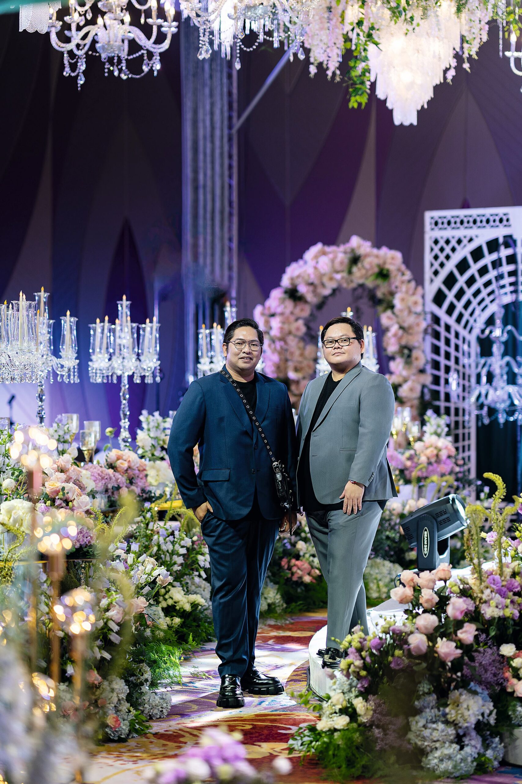Allen Uy and JP de Jesus of Blooms Event Styling