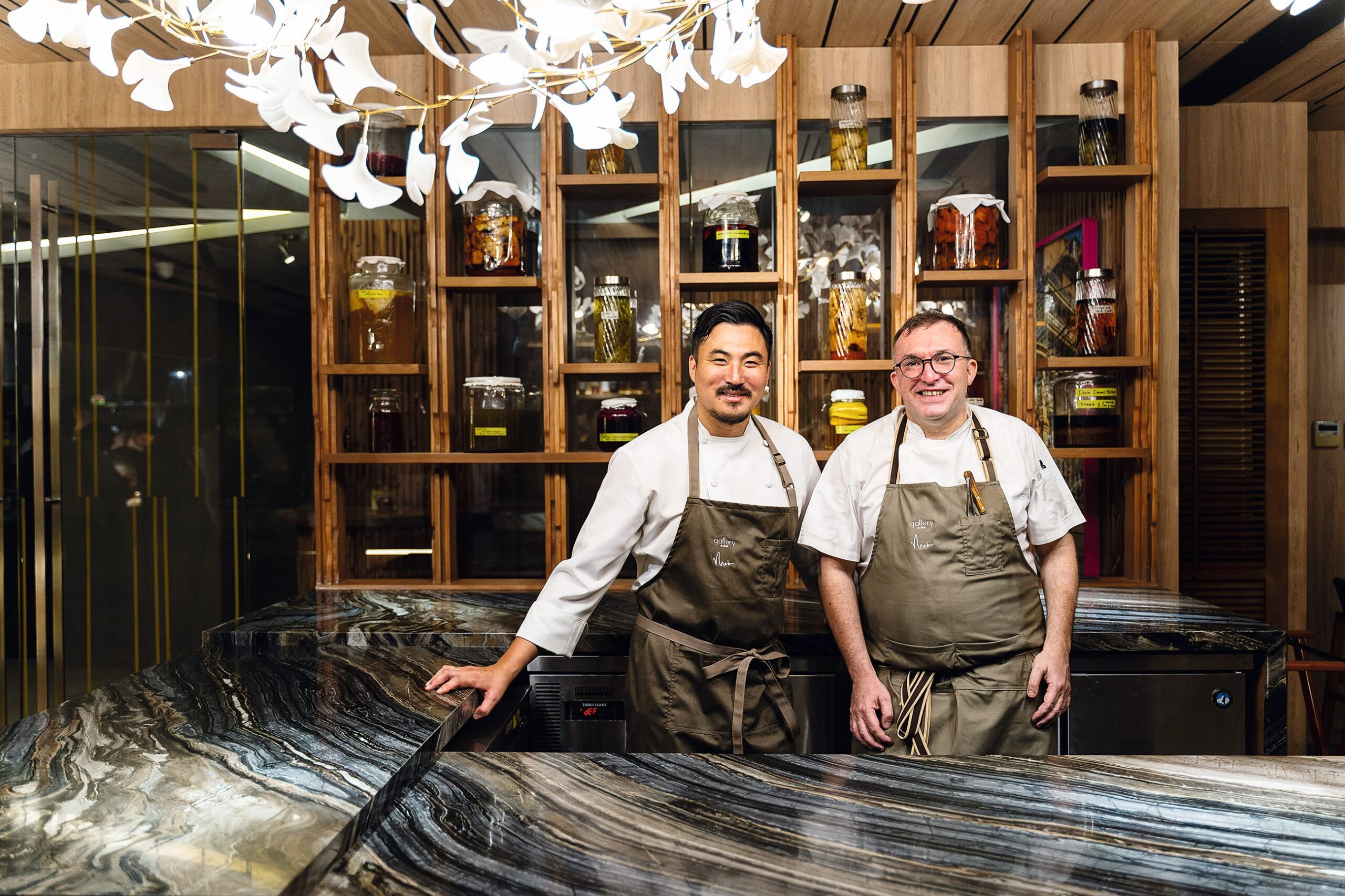 Chefs Sun Kim and Chele Gonzalez