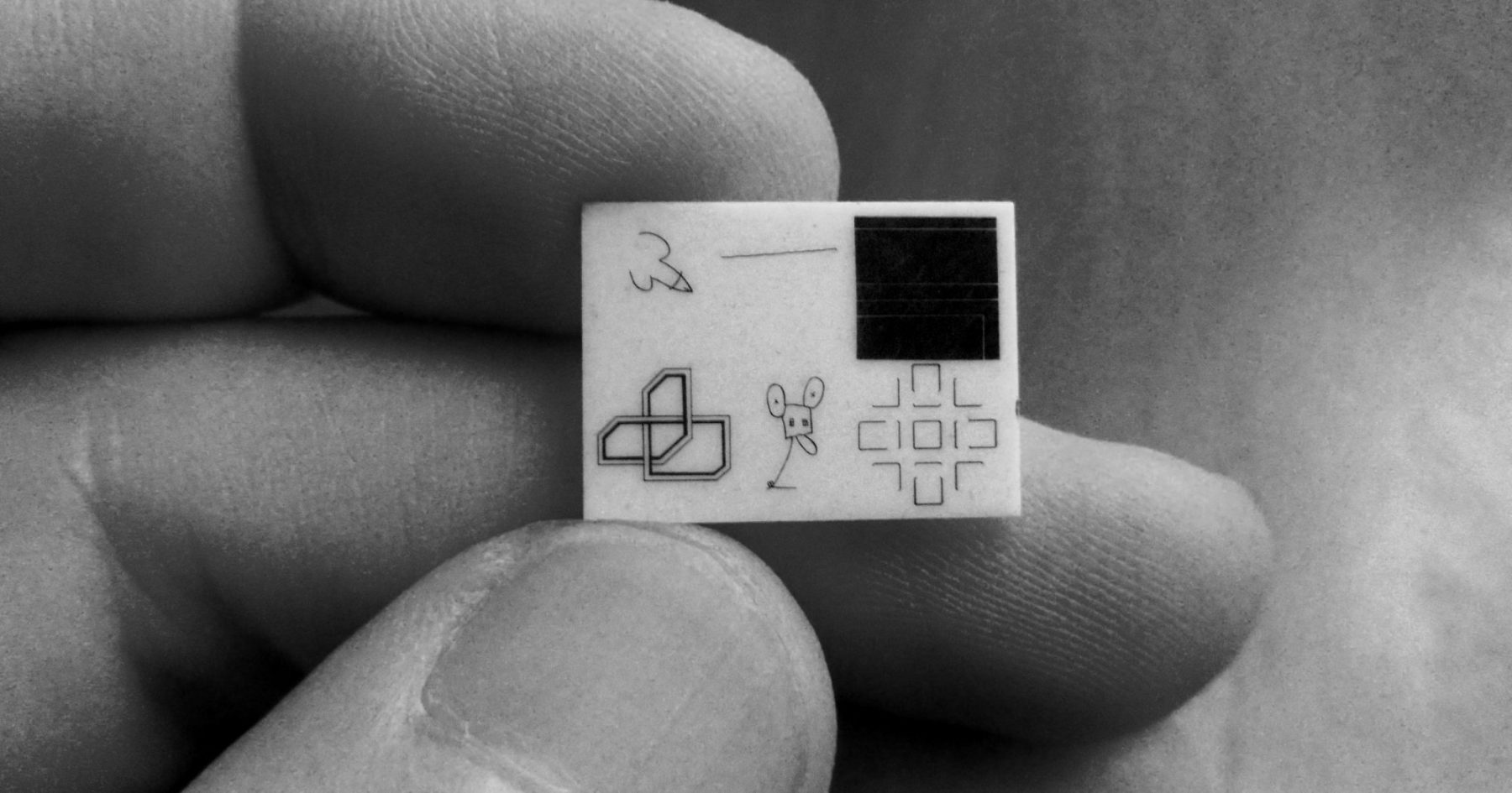 “The Moon Museum” was the first piece of art on the moon in 1969