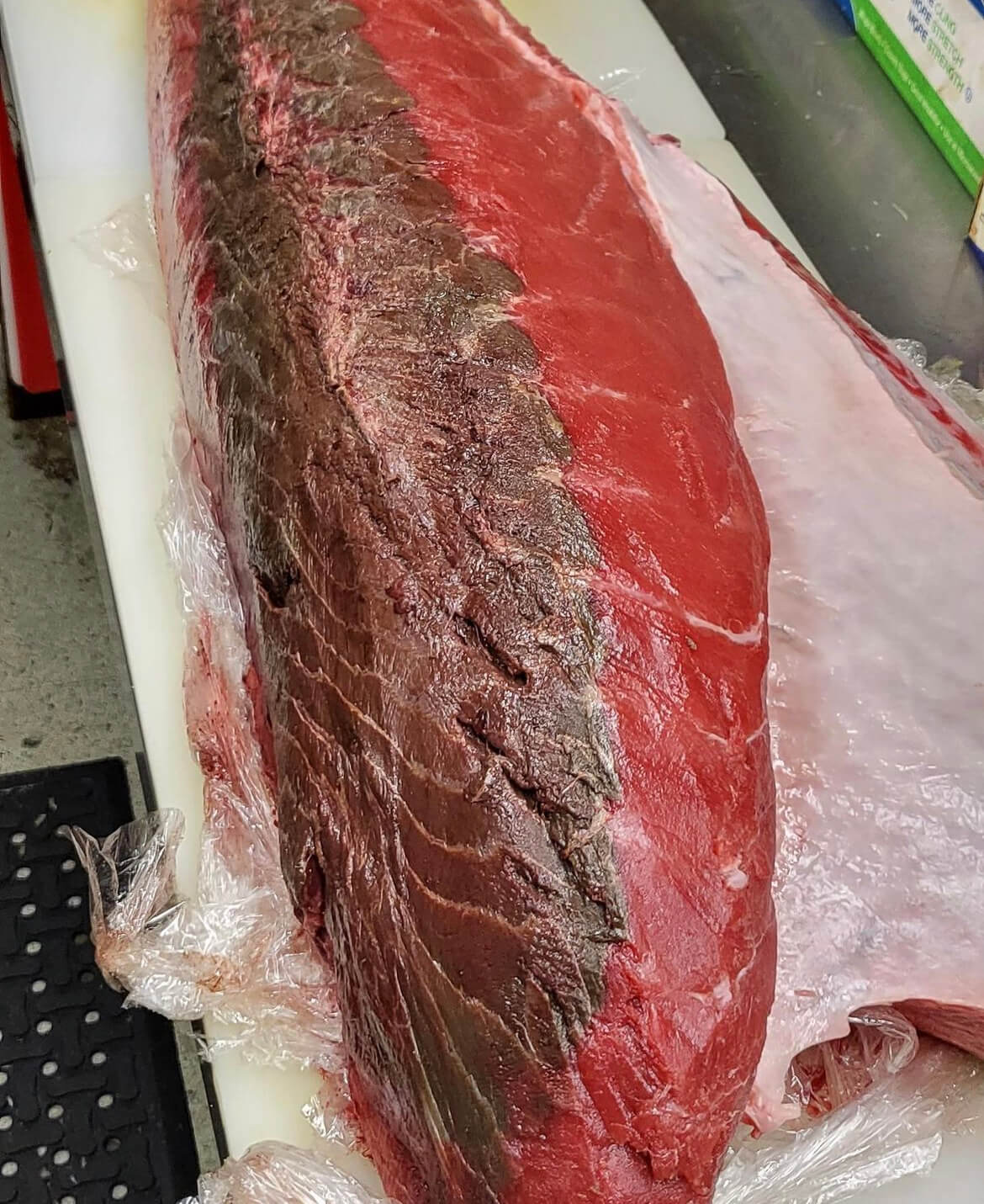 Fresh Bluefin Tuna, zoomed out