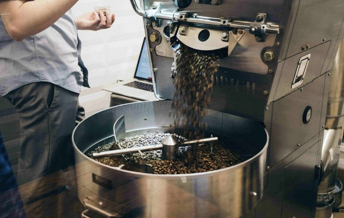 Kopi Luwak roasting