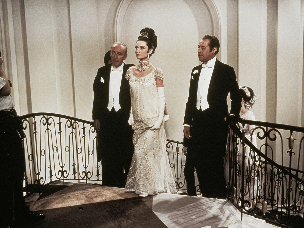 Eliza being presented to high society