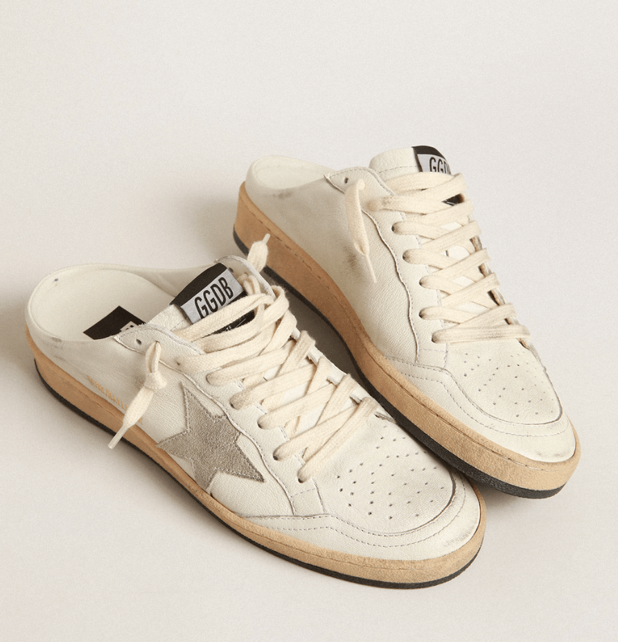 Ball Star Sabots in Nappa leather