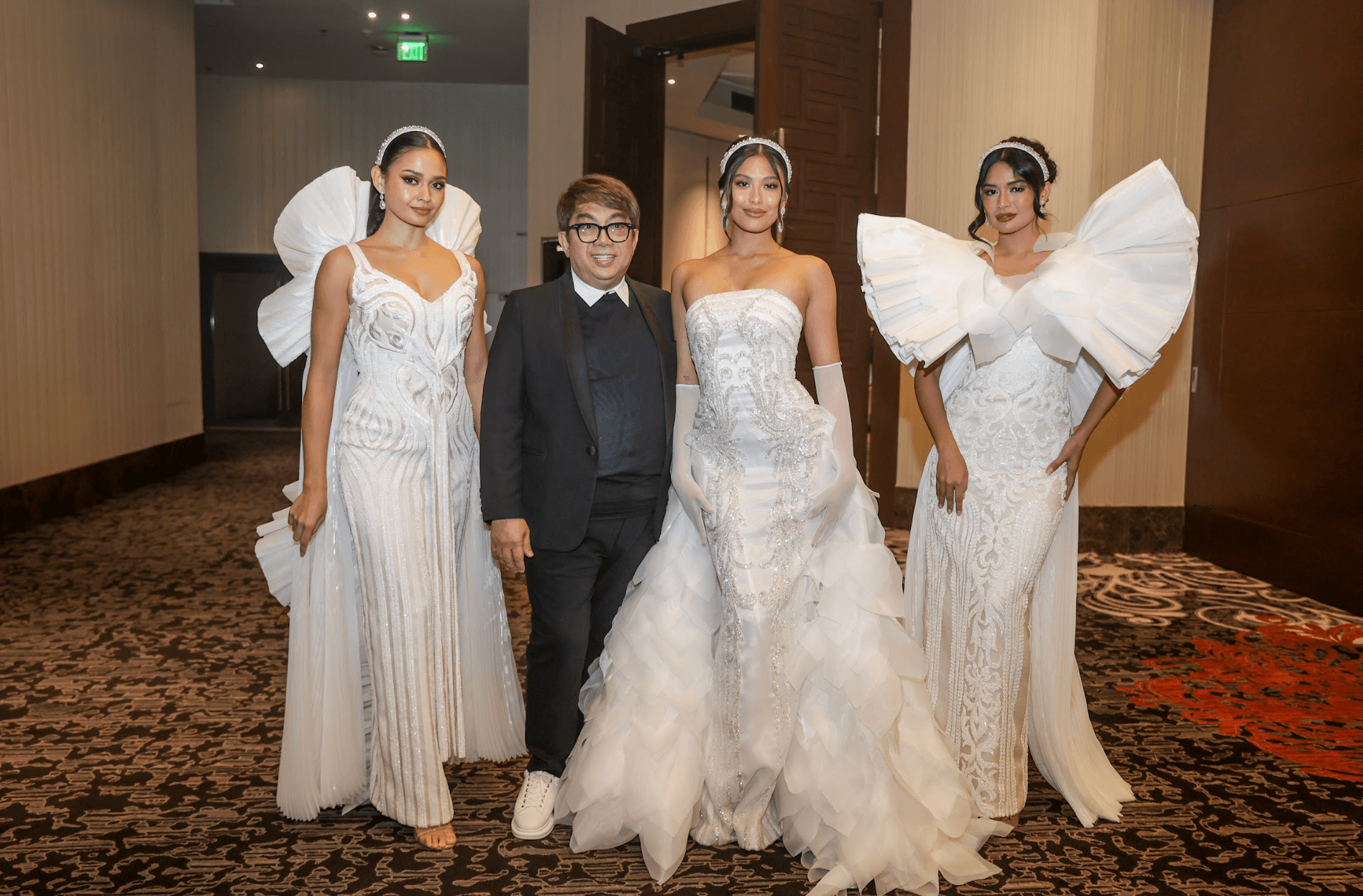 Albert Andrada and his muses