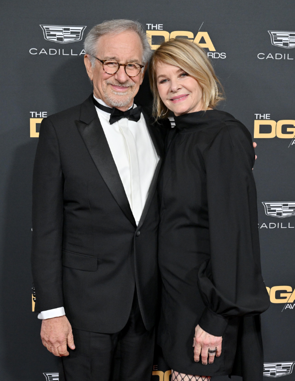 Steven Spielberg and Kate Capshaw