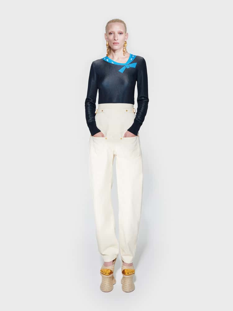 Schiaparelli Signature Trompe l'oeil Sweater