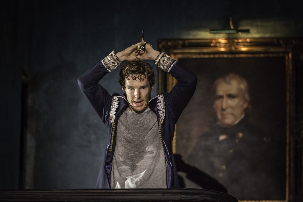 Benedict Cumberbatch as Hamlet