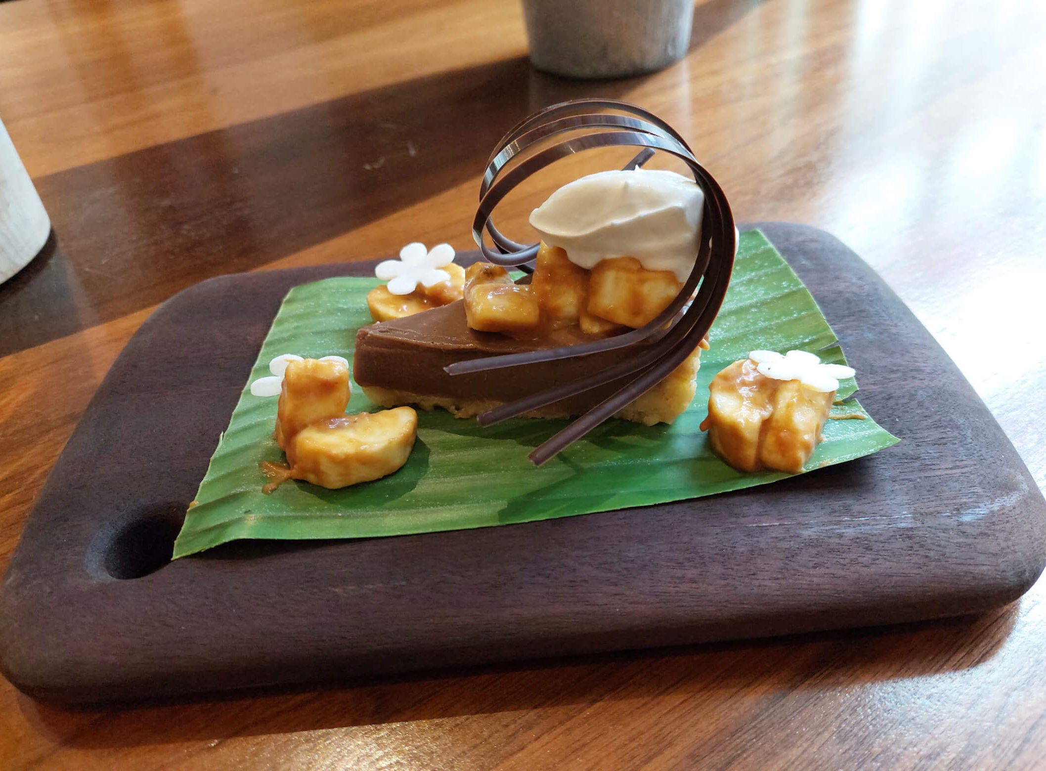 Banana Chocolate Pie by Casa Buenas