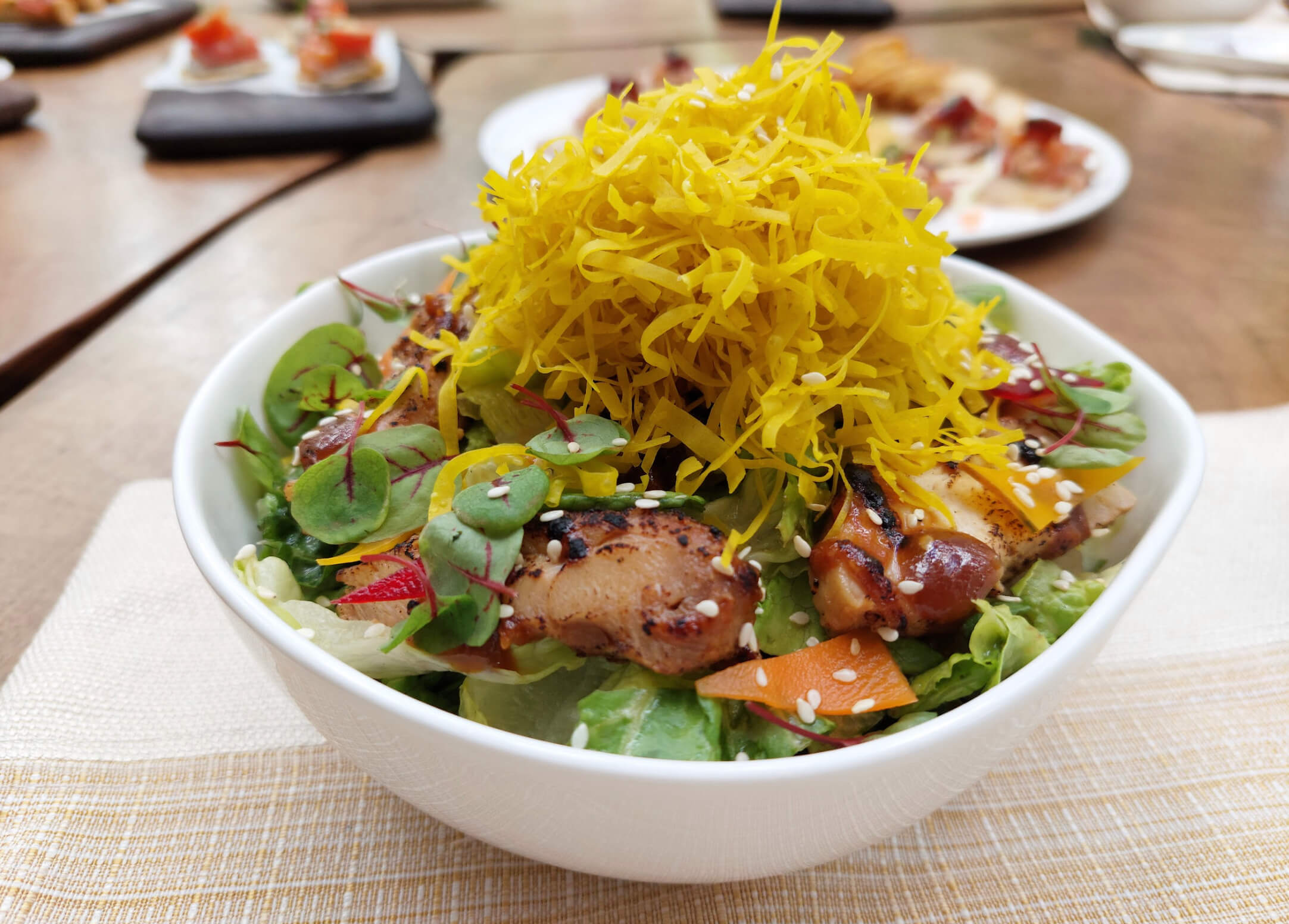 Grilled Marinated Chicken Salad by Casa Buenas