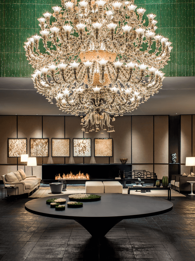 Entering the hotel takes you to a place with a flair for the dramatic