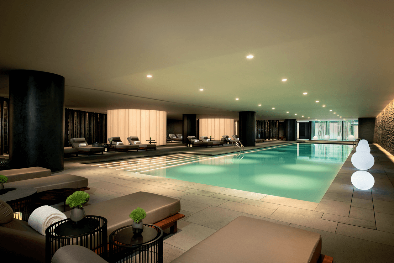 The Middle House swimming pool