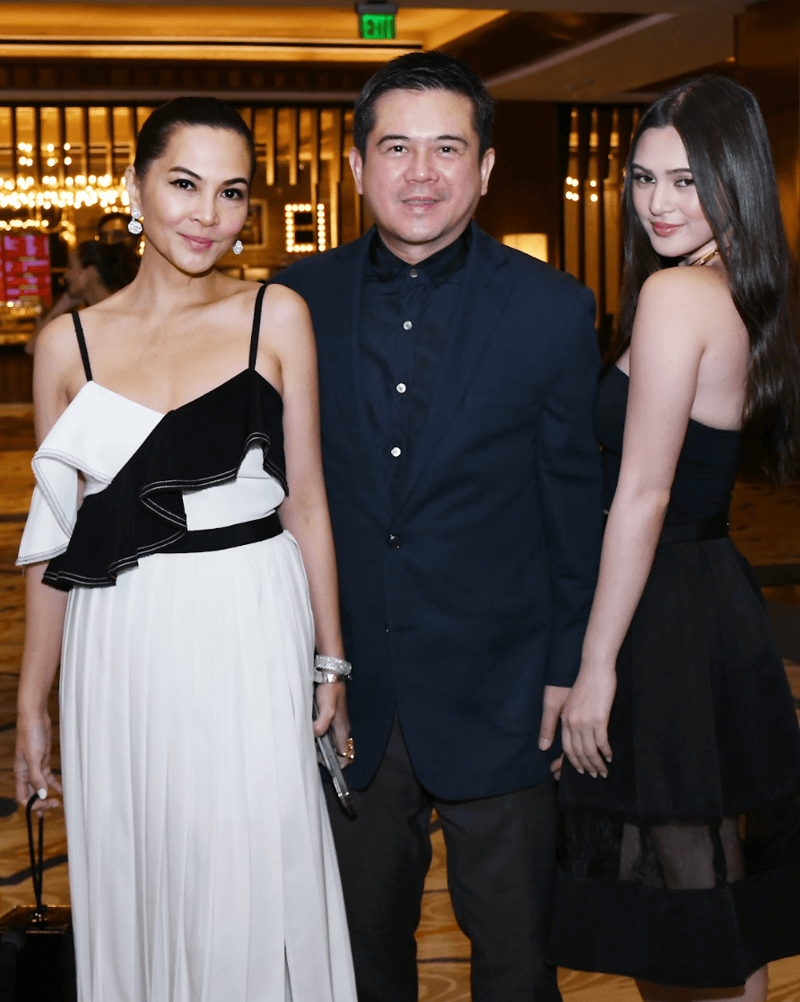 Charmain and Mike Lagman with daughter Anya Lagman