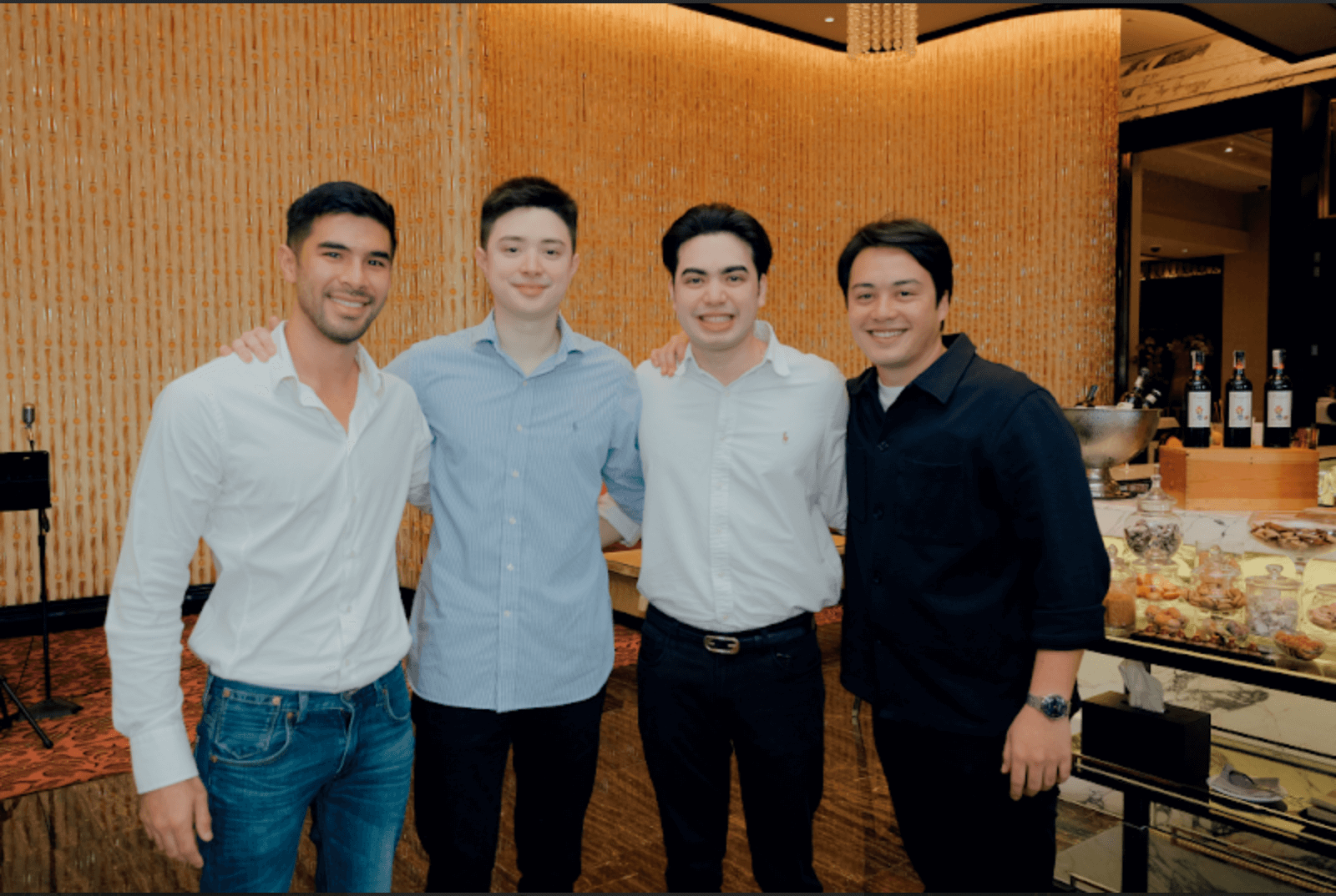 Niko del Rosario, Santino Ortega, Julio Ortega, and Jeff Ortega