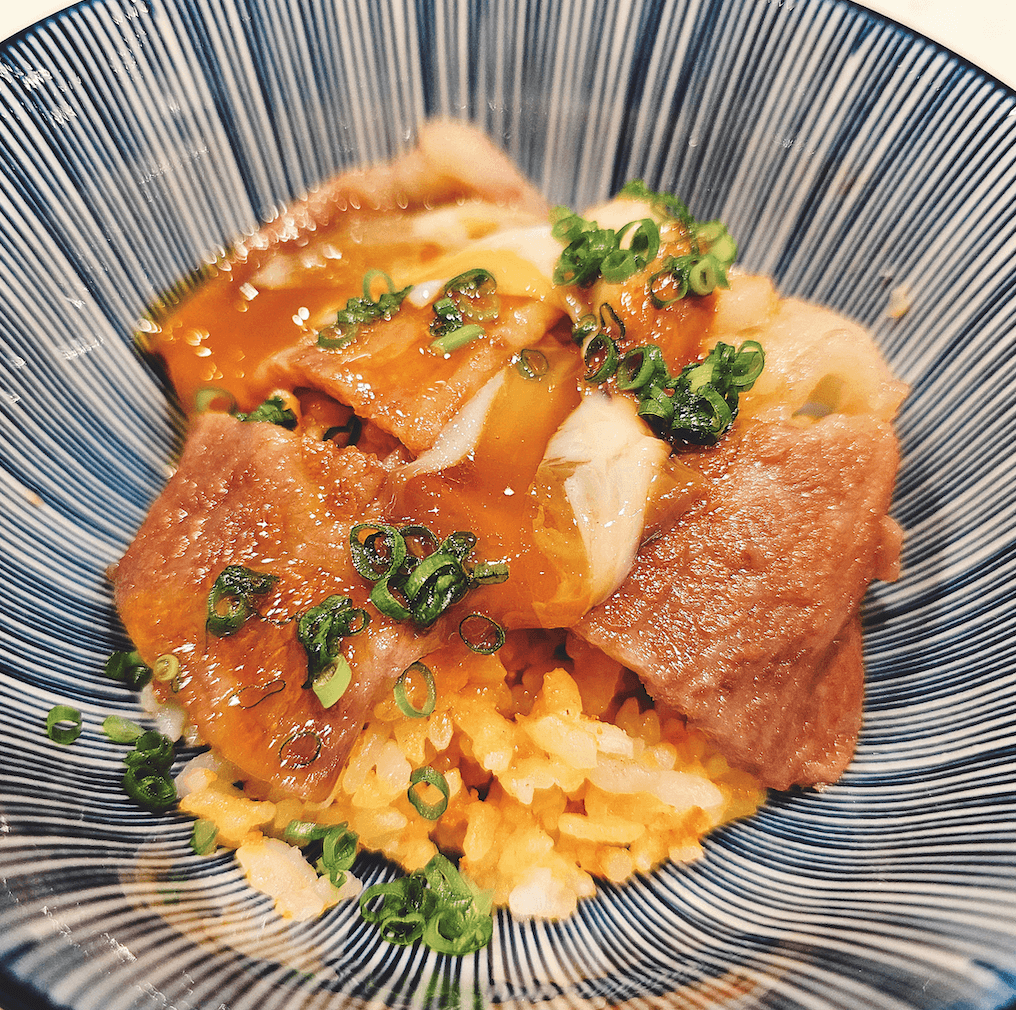 Uni Rice with Fukunaga Wagyu. Photo by Pepper Teehankee and Michelle Ayuyao
