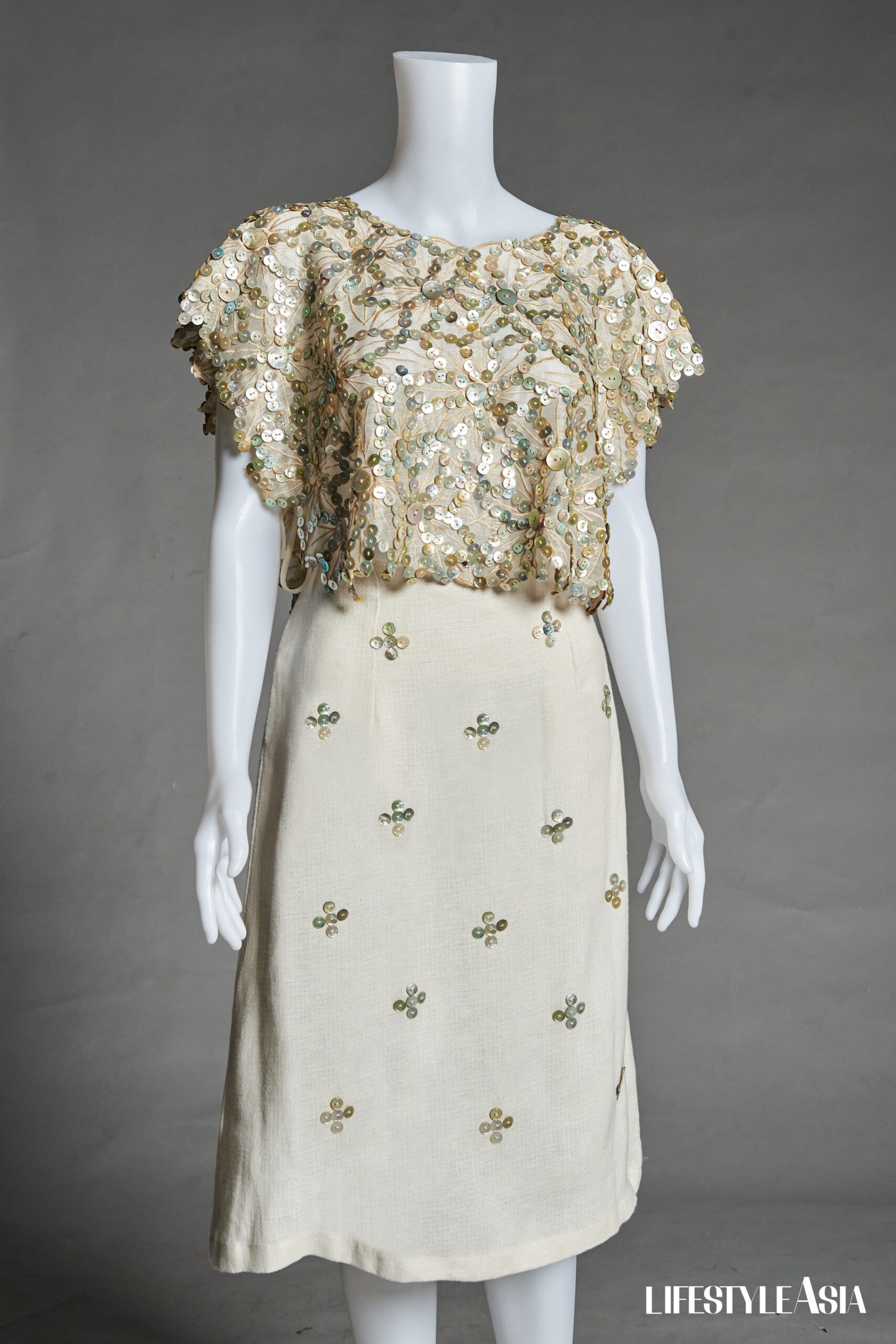 Top and skirt from Pinagtagpi