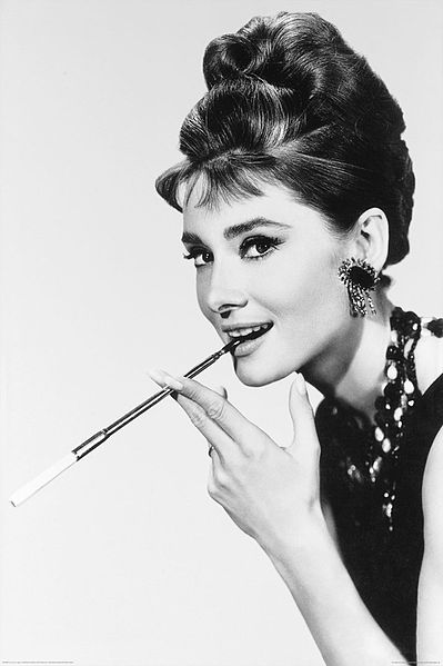 Audrey Hepburn at Breakfast at Tiffany's