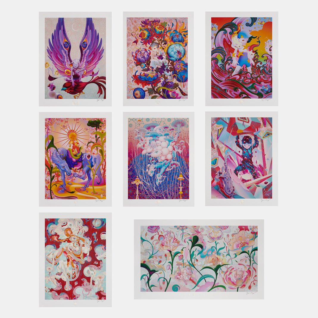 James Jean's pieces for the Seven Phases exhibit