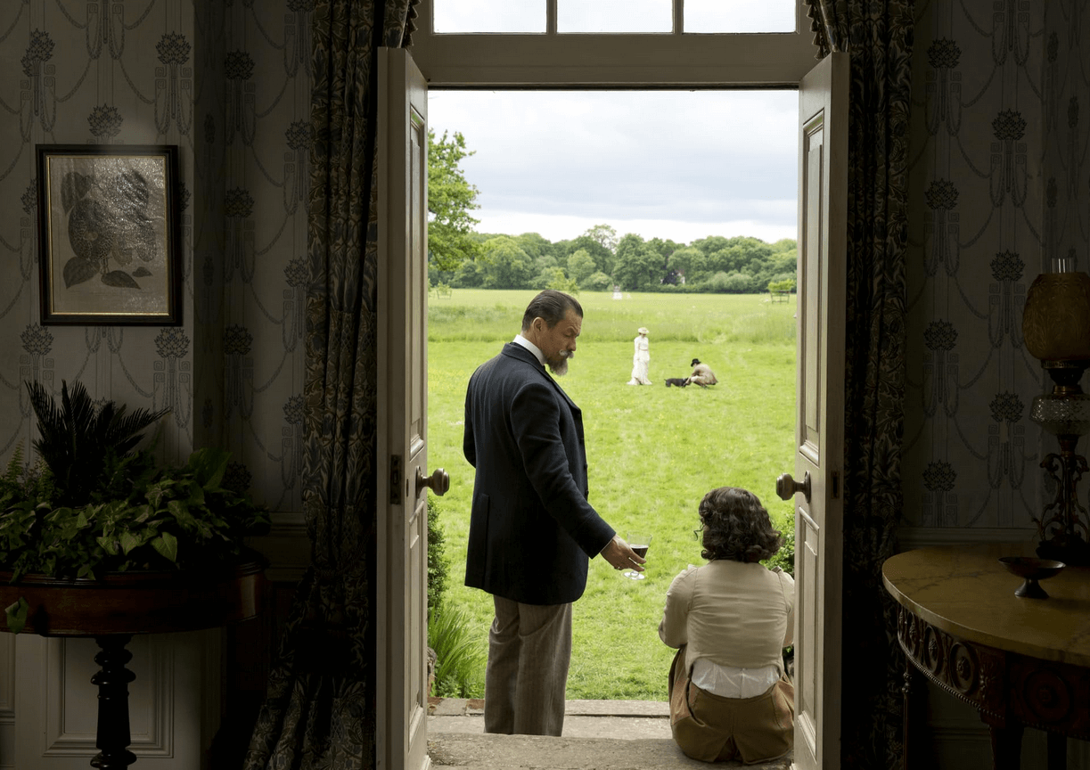 A still from the movie “Colette” (2018)