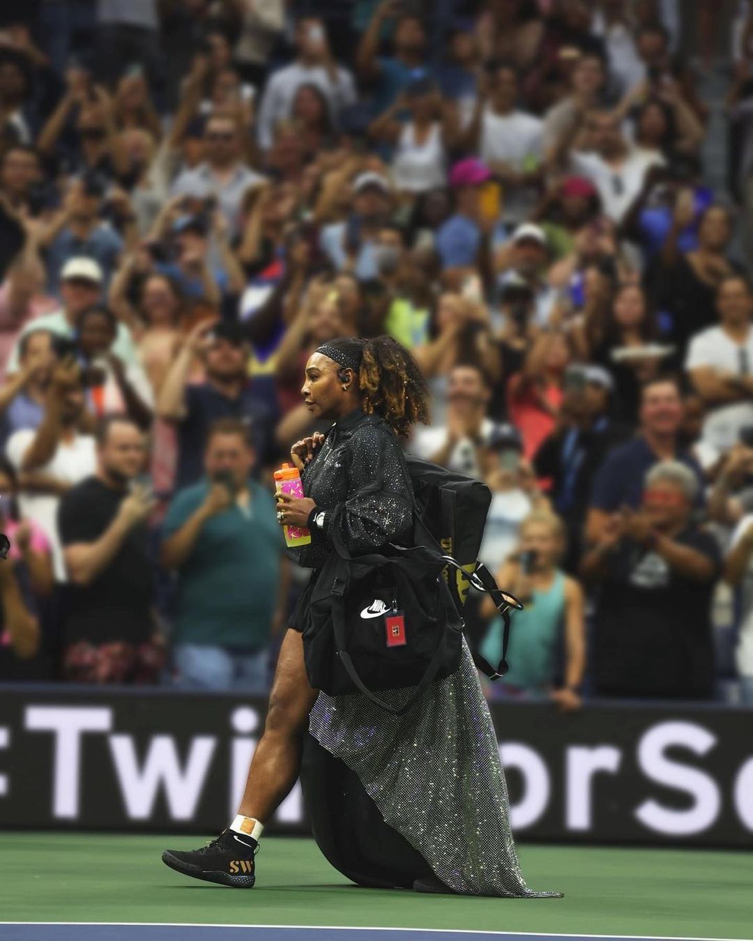 Serena Williams' final tournament outfit