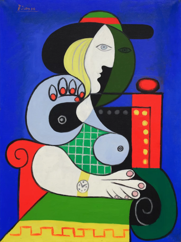 Pablo Picasso's "Femme à la montre"
