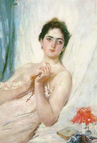 “Portrait of a Lady” (1885) by Juan Luna
