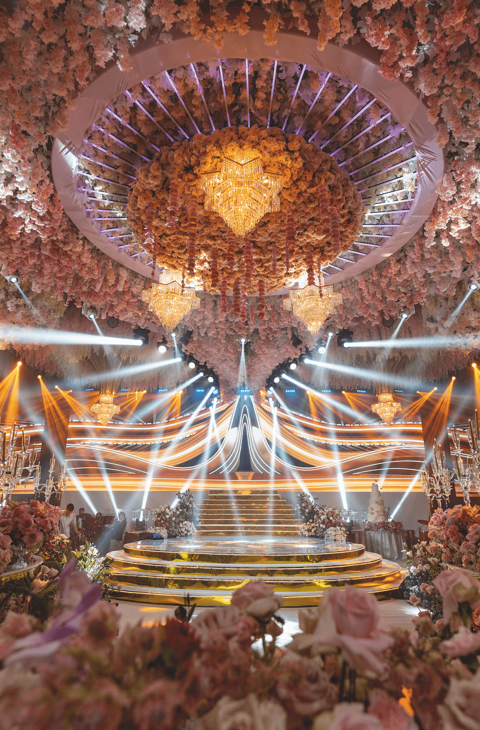 A beautiful set up for the event. 