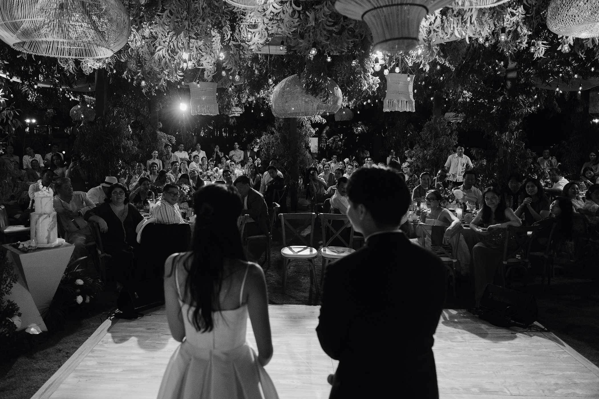 Anj and Martin said their guests are the true highlight of their wedding day.