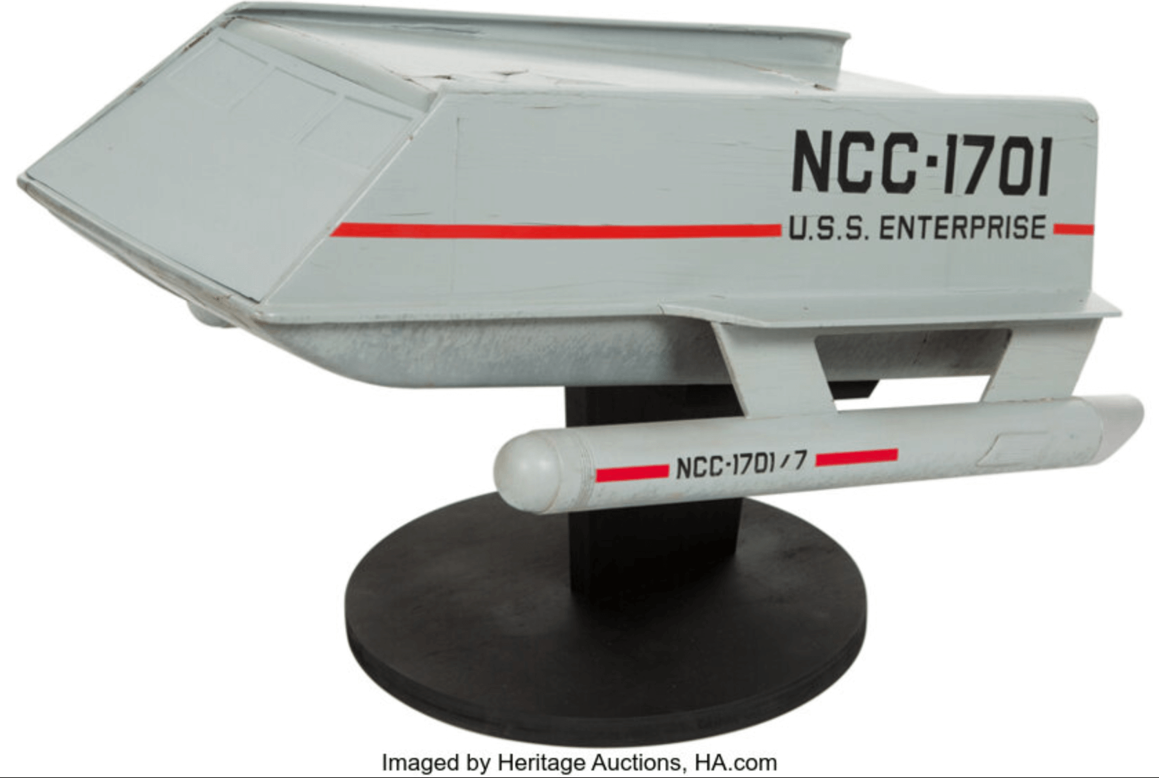 Starfleet Galileo Shuttlecraft Filming Model Miniature from Star Trek: The Original Series
