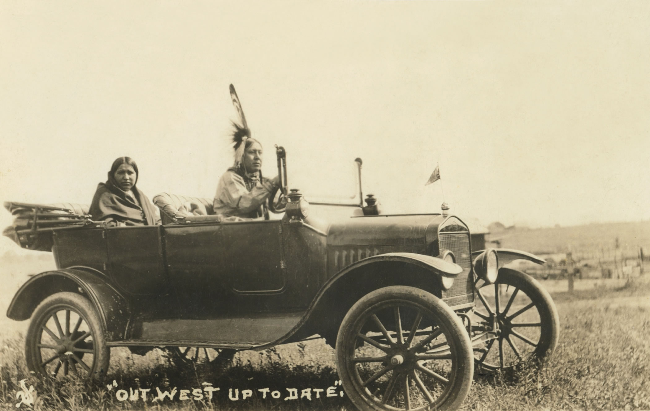 The Osage were the richest people per capita, and were easily able to afford cars