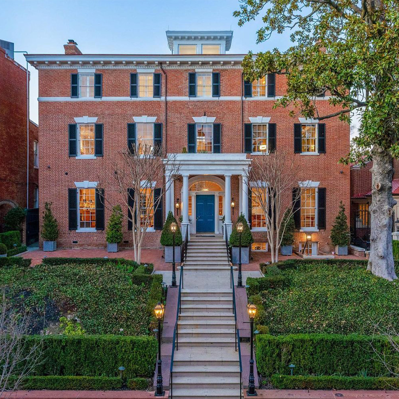 The Newton Baker house