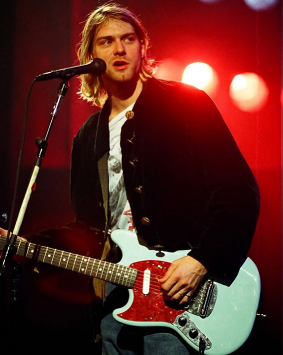 Kurt Cobain with the SkyStang I