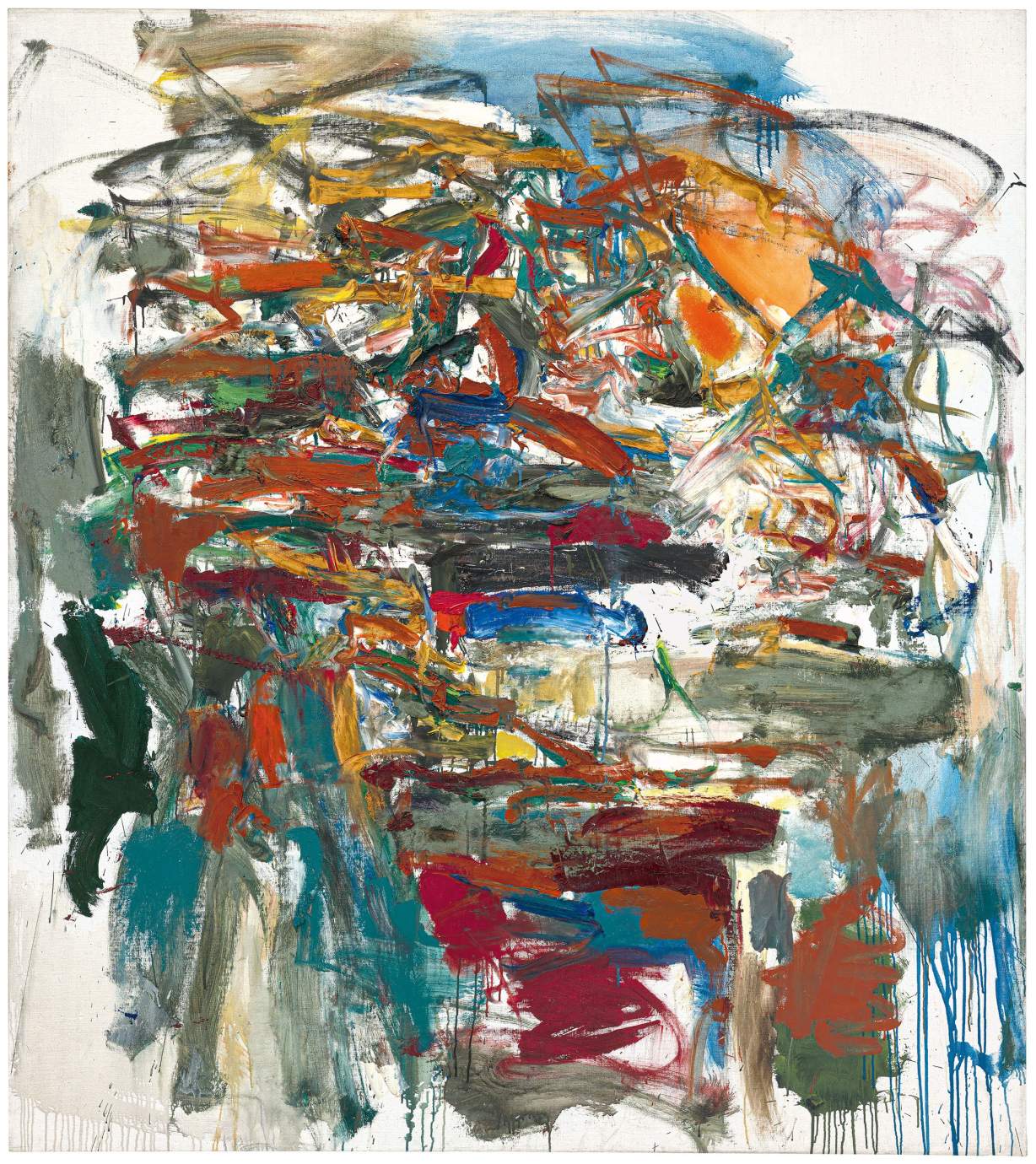 “Untitled (circa 1959)” by Joan Mitchell