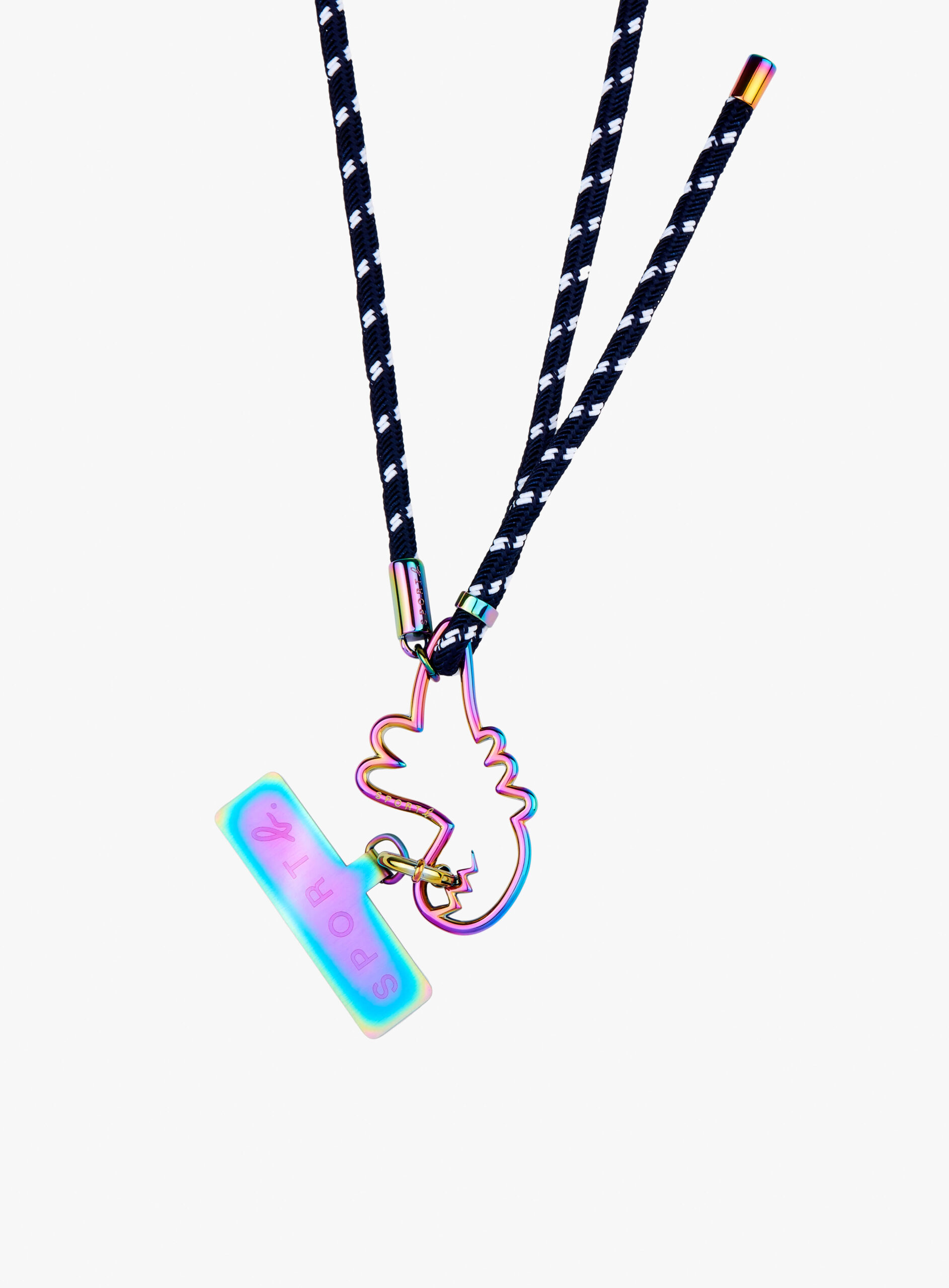 Dino Phone Strap with Clasp (Royal Blue) from the “La Série Mix” collection