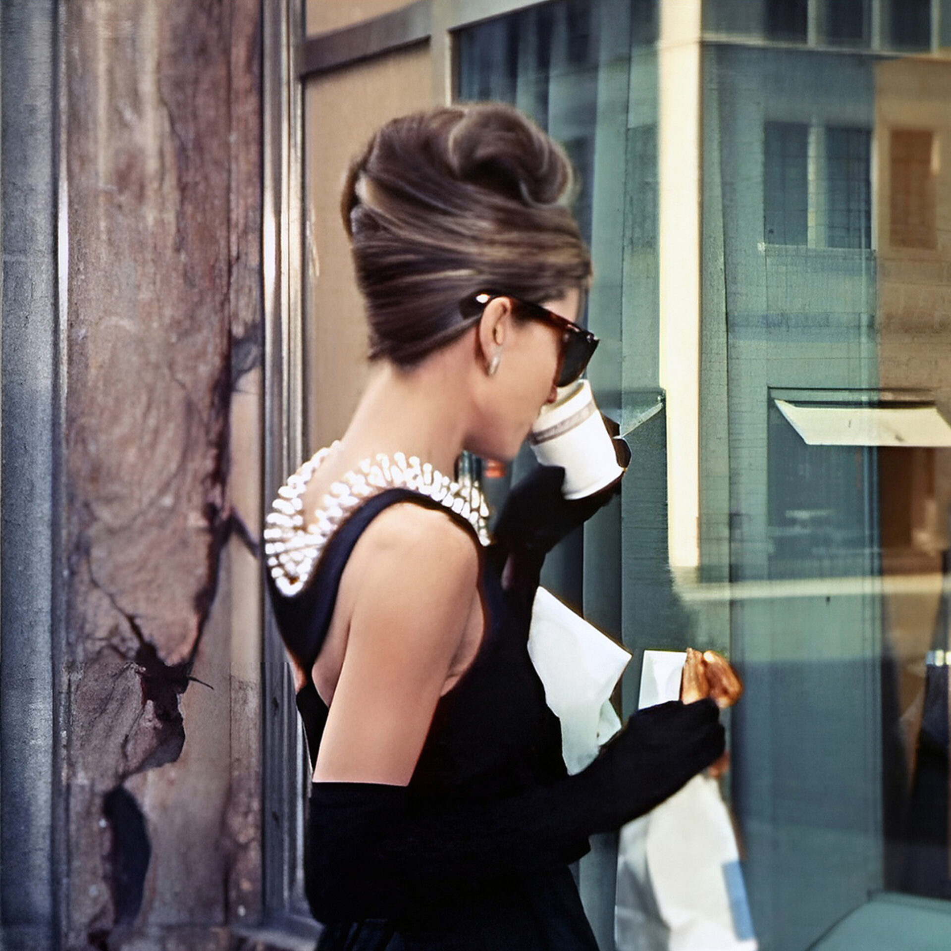 Audrey Hepburn in Breakfast at Tiffany's