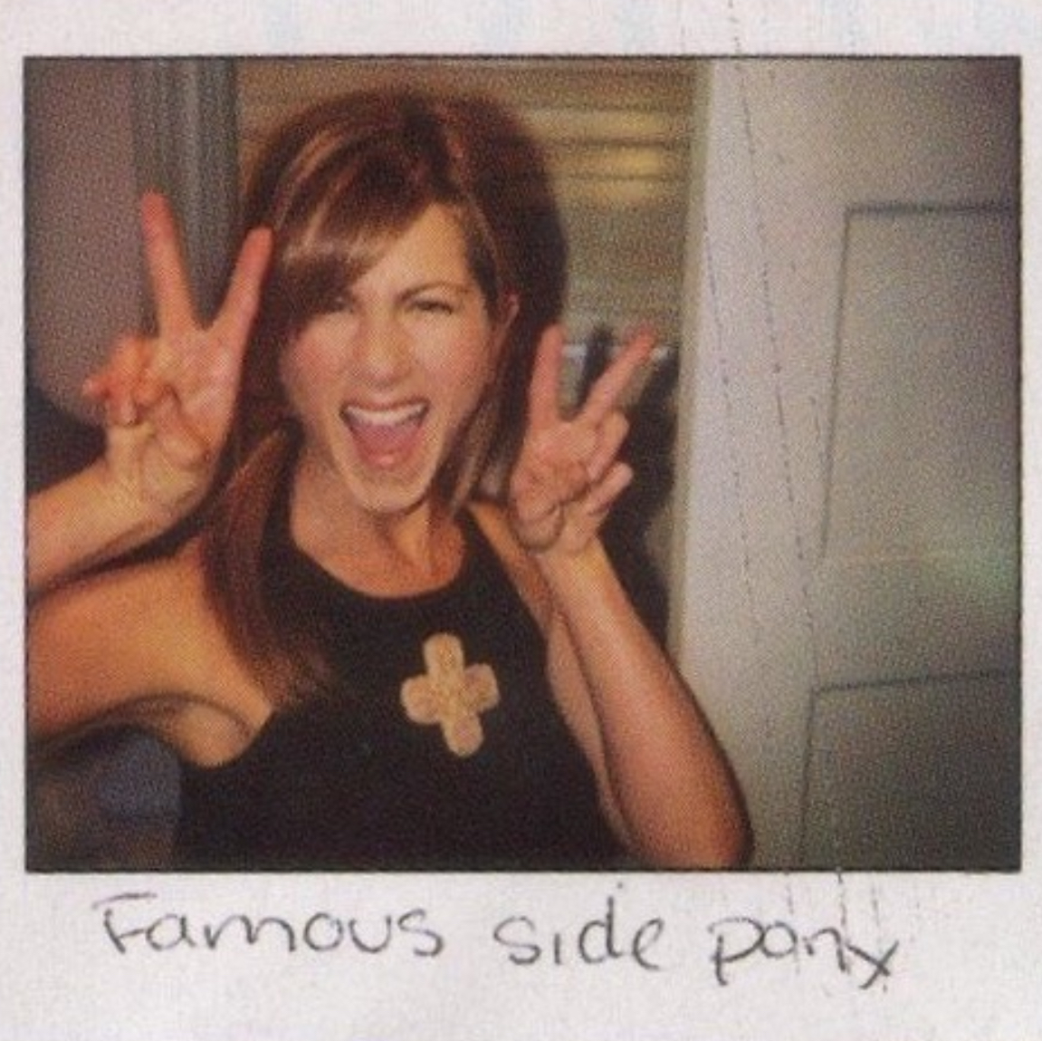 Young Jennifer Aniston, a hair inspo for many people. 