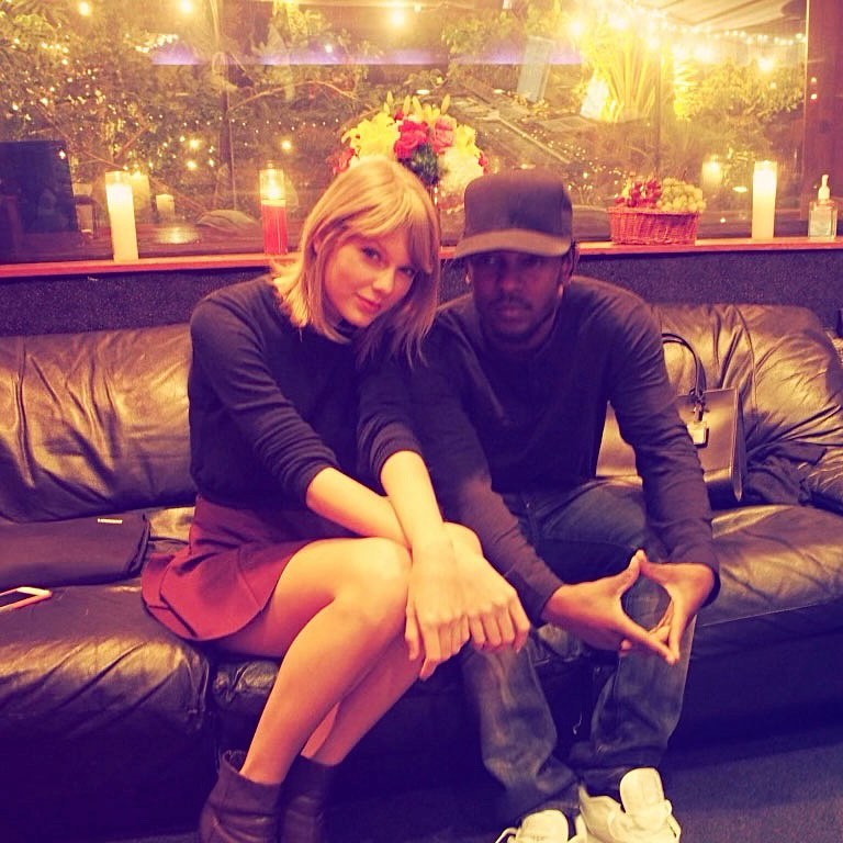 Taylor Swift and Kendrick Lamar